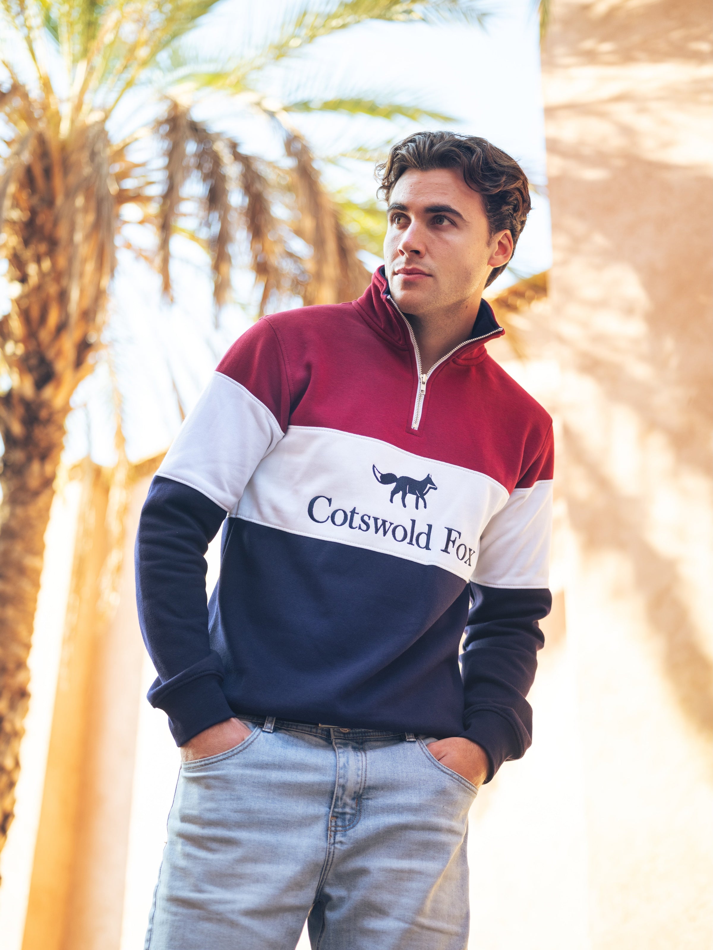 Men's Quarter Zip Jumpers