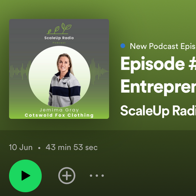 Our Story on ScaleUp Radio Podcast