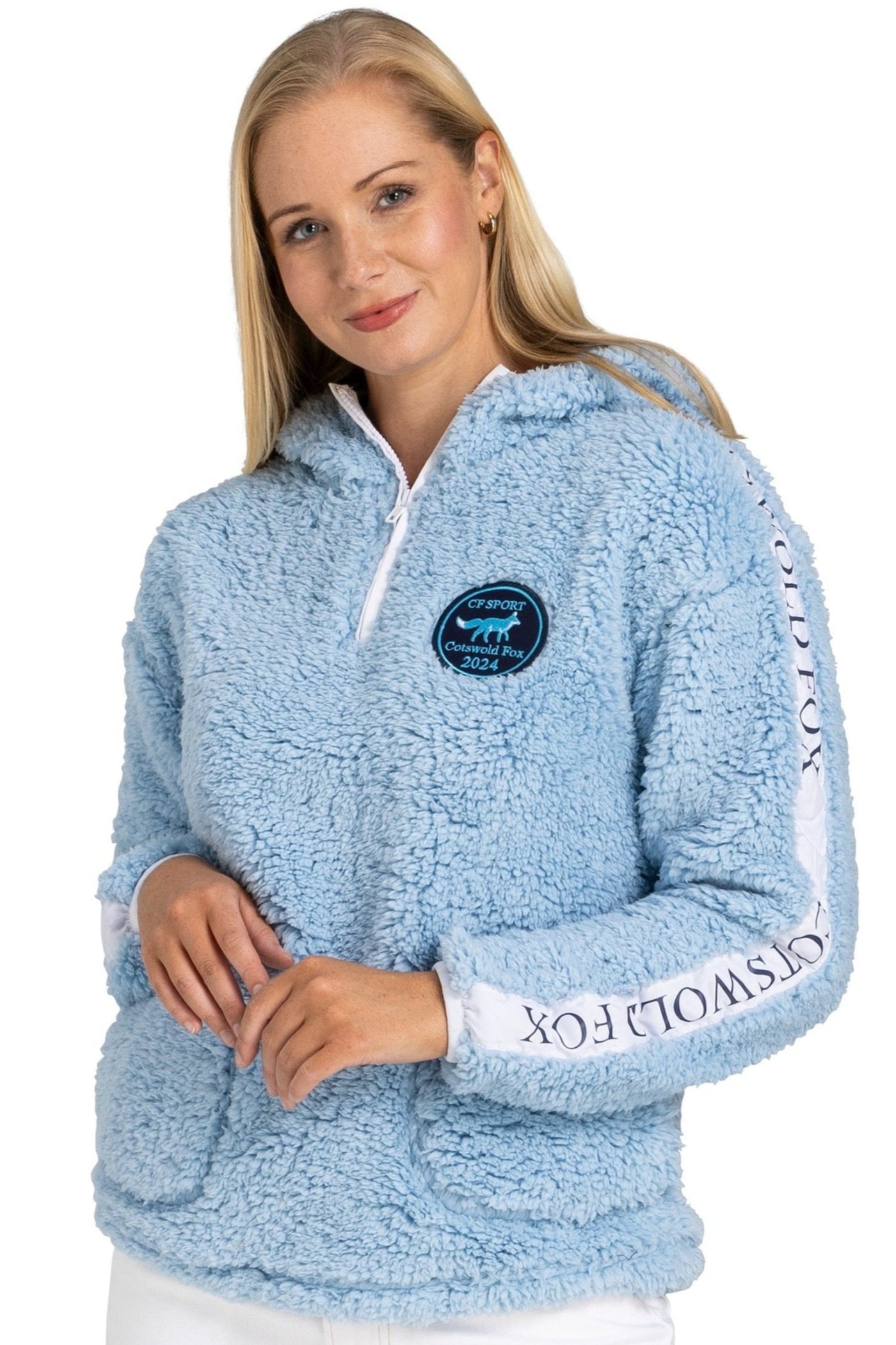 Polar fleece hoodie women's hotsell