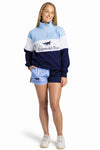 Unisex Harlequin Shorts | Cornflower & Navy