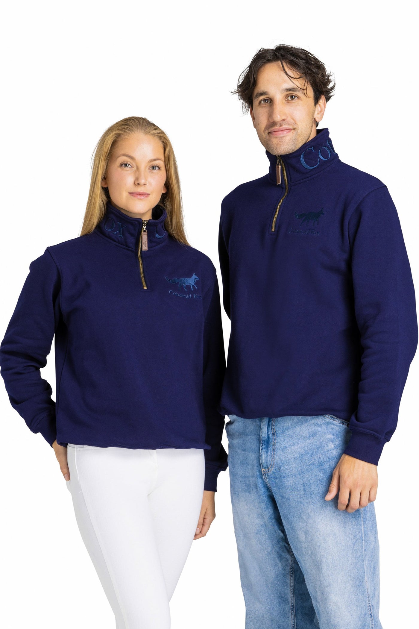 Tetbury Quarter Zip | Navy