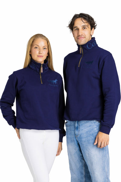 Tetbury Quarter Zip | Navy