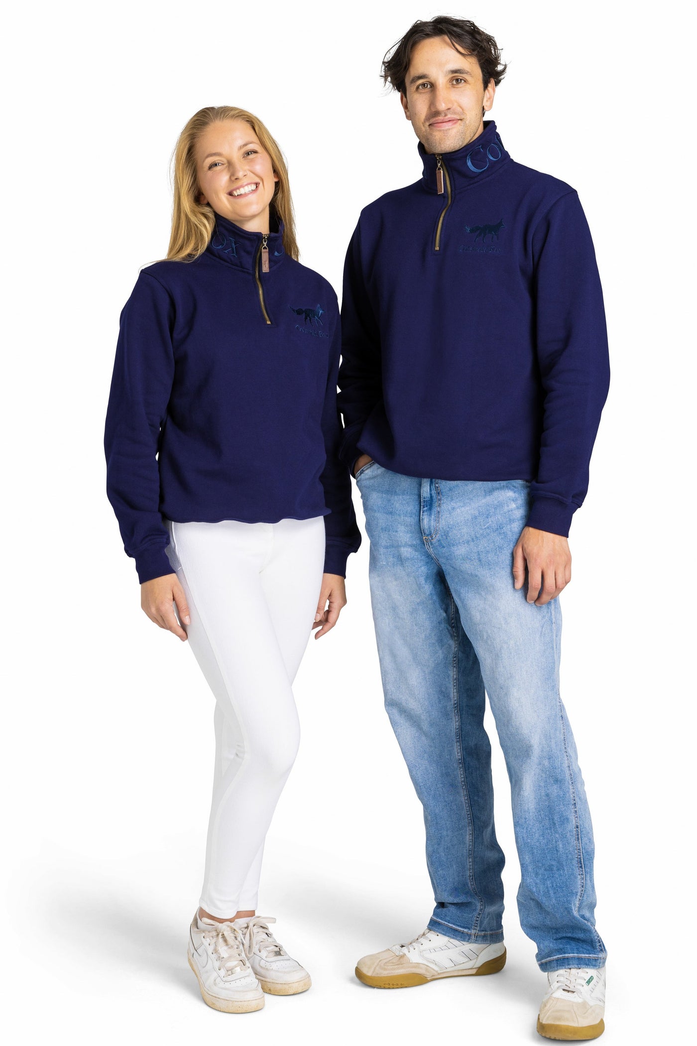 Tetbury Quarter Zip | Navy