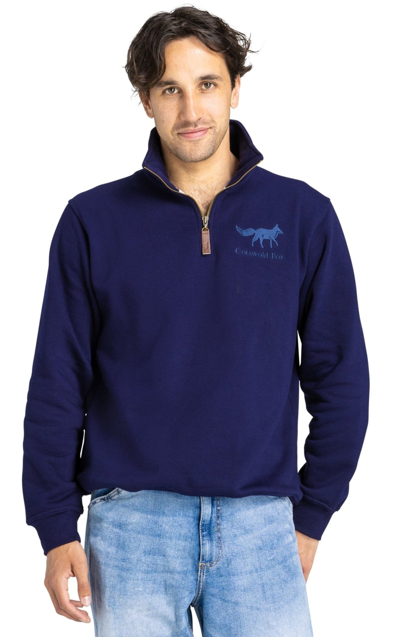 Tetbury Quarter Zip | Navy