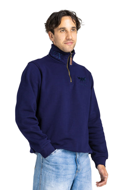 Tetbury Quarter Zip | Navy