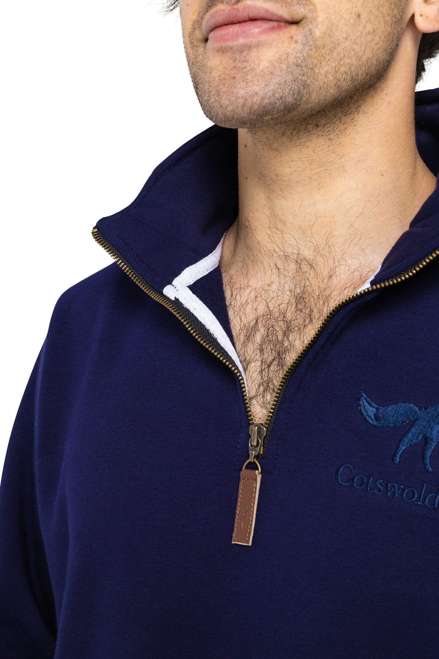 Tetbury Quarter Zip | Navy