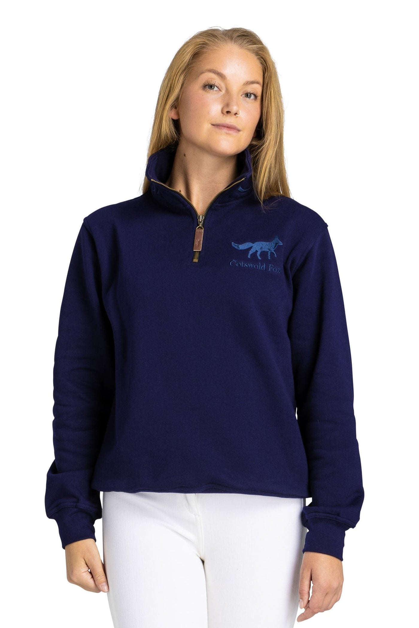 Tetbury Quarter Zip | Navy