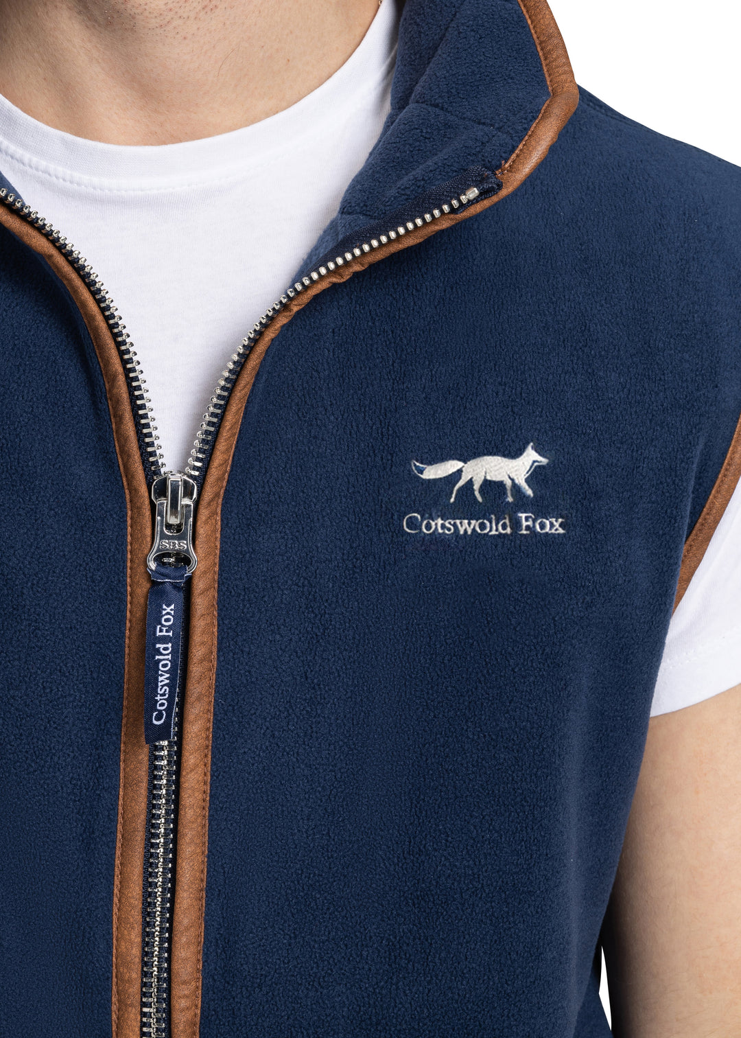 Unisex Fleece Gilet | Navy – Cotswold Fox Clothing