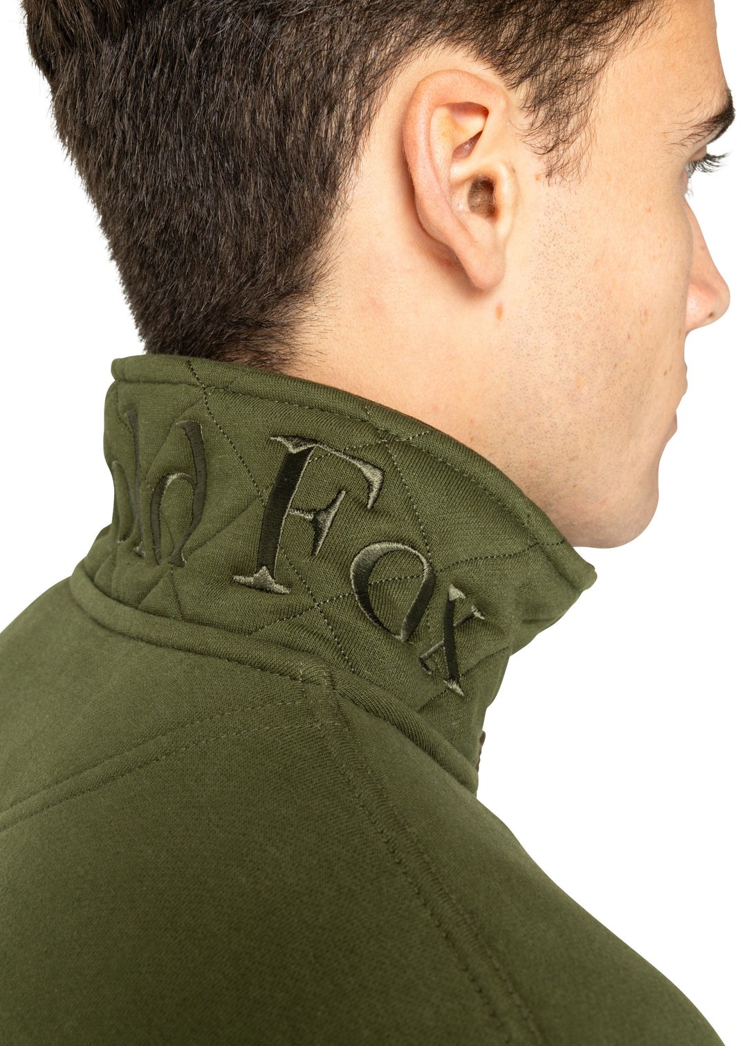 Tetbury Quarter Zip | Basil Green | Cotswold Fox – Cotswold Fox