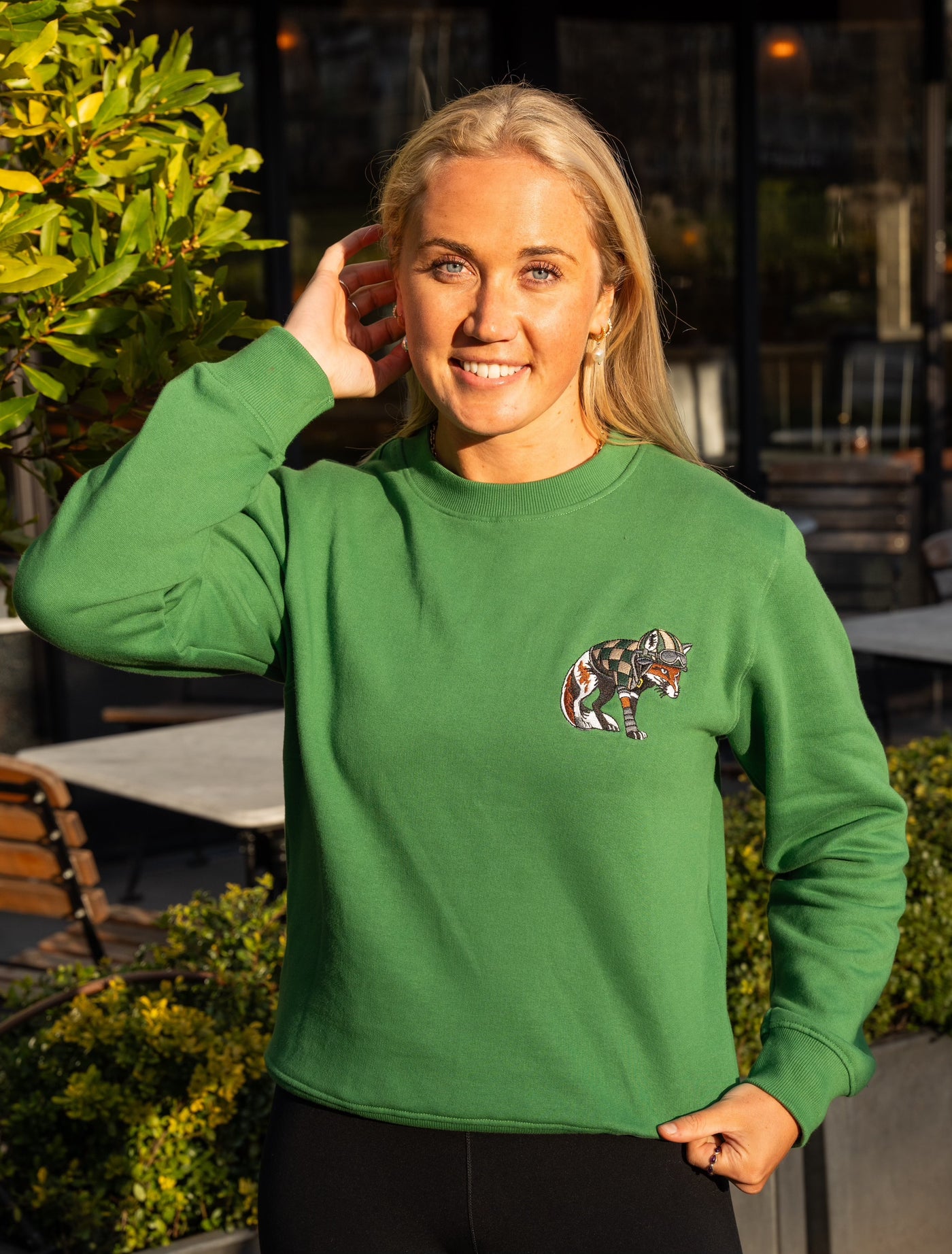 CF Sport Unisex Sweatshirt - Apple Green